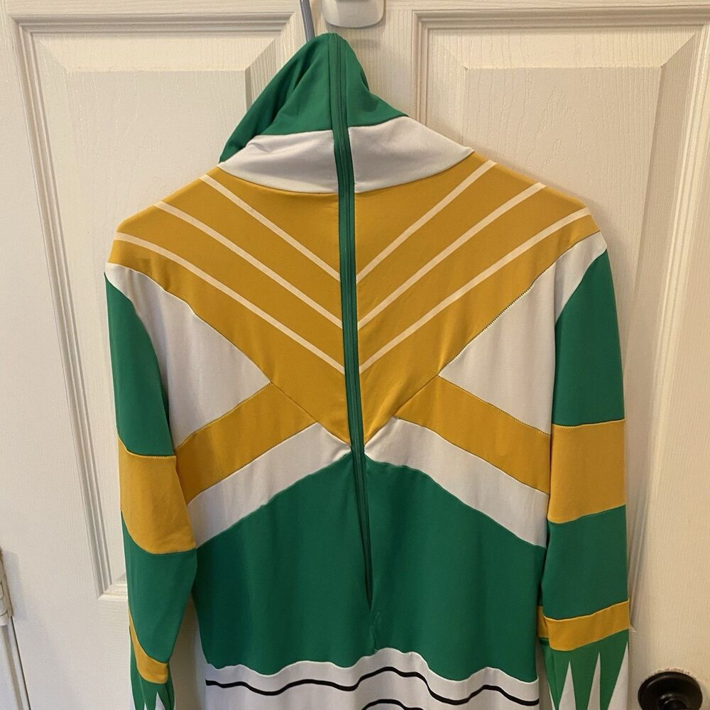 Mighty Morphin Power Rangers Morphsuits Green Ranger Adult Size XXL - Picture 9 of 14